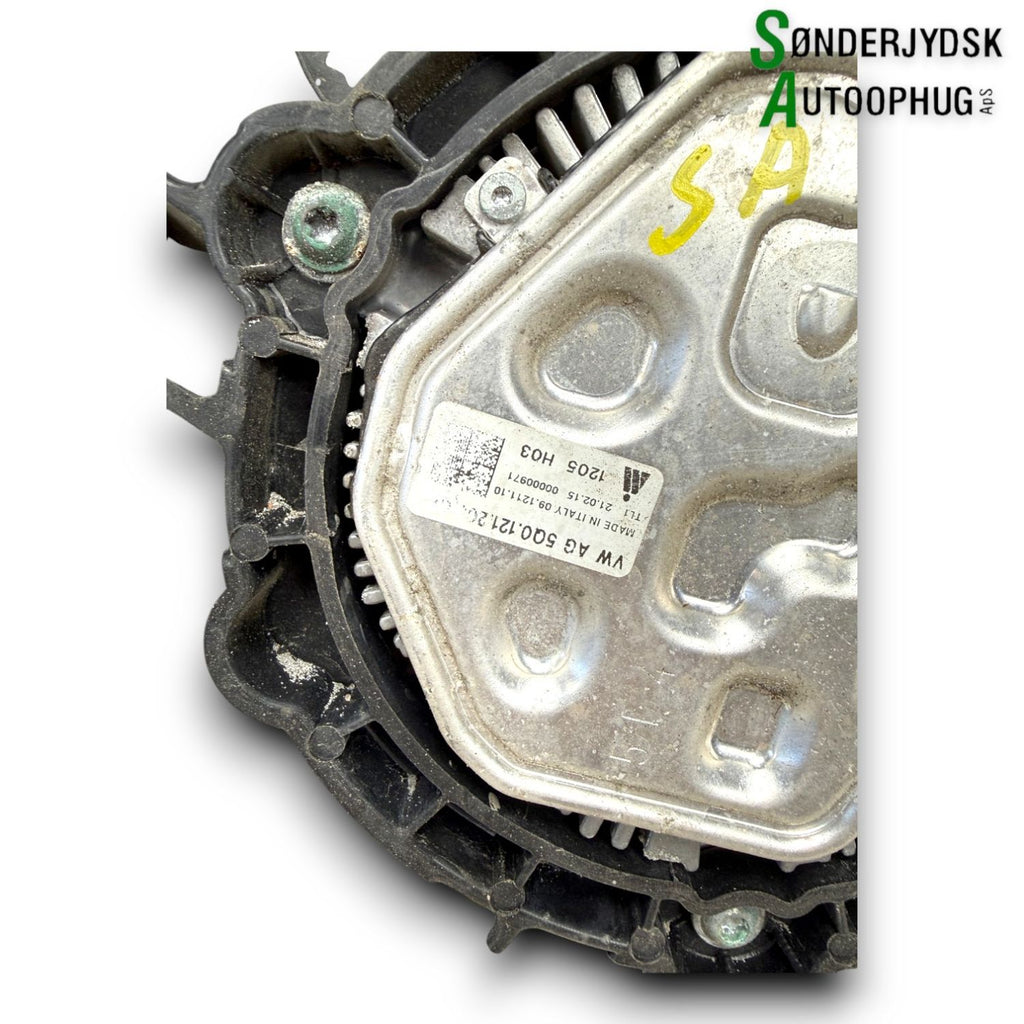 VW Golf 7 Au Kølerblæser El Med OEM Nr. 5WA121203G Fra VW Ophugger