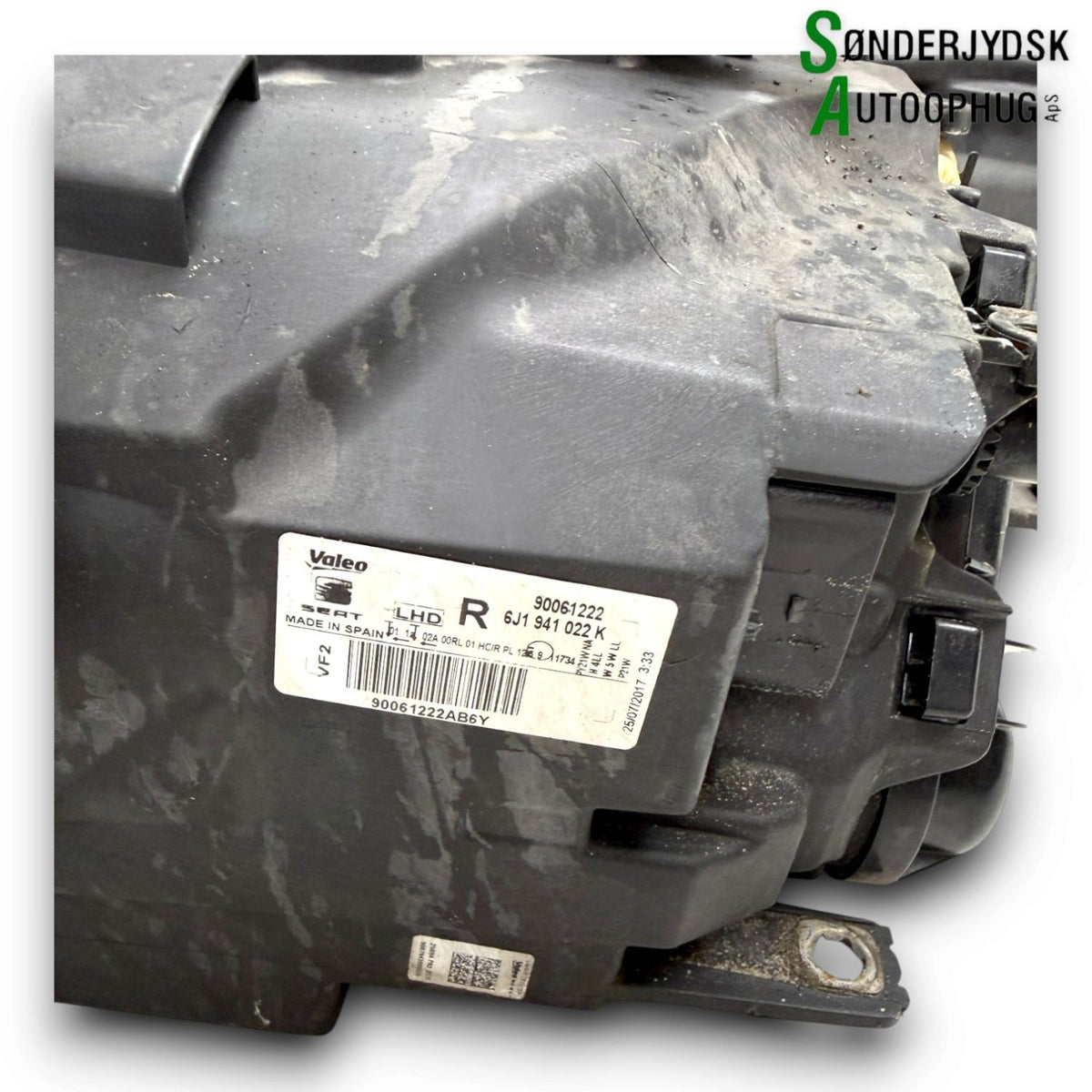 Seat Ibiza Forlygte Med OEM Nr. 6J1941022K Fra Seat Ophugger