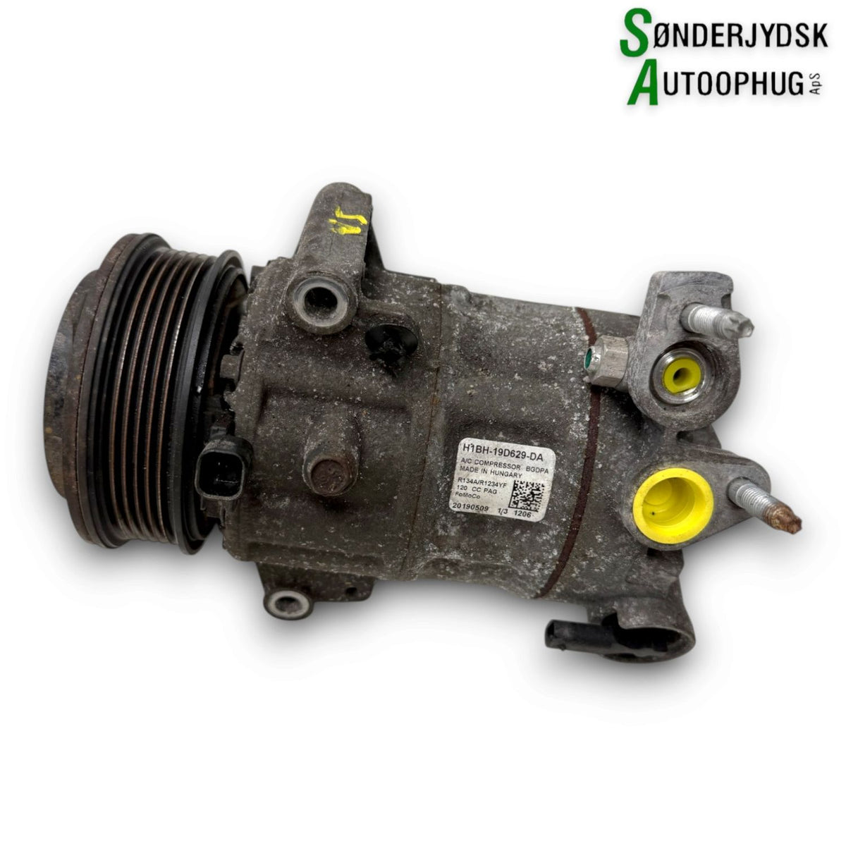 Ford Transit Courier Aircondition Pumpe Med OEM Nr. H1BH19D629DA Fra Ford Ophugger