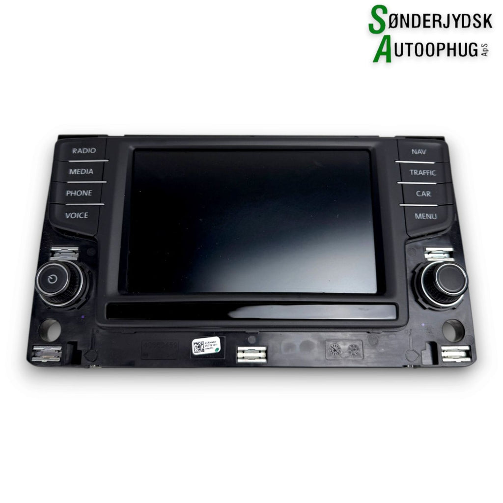 VW Golf 7 Au Radio M/Cd Med OEM Nr. 3G0919605D Fra VW Ophugger