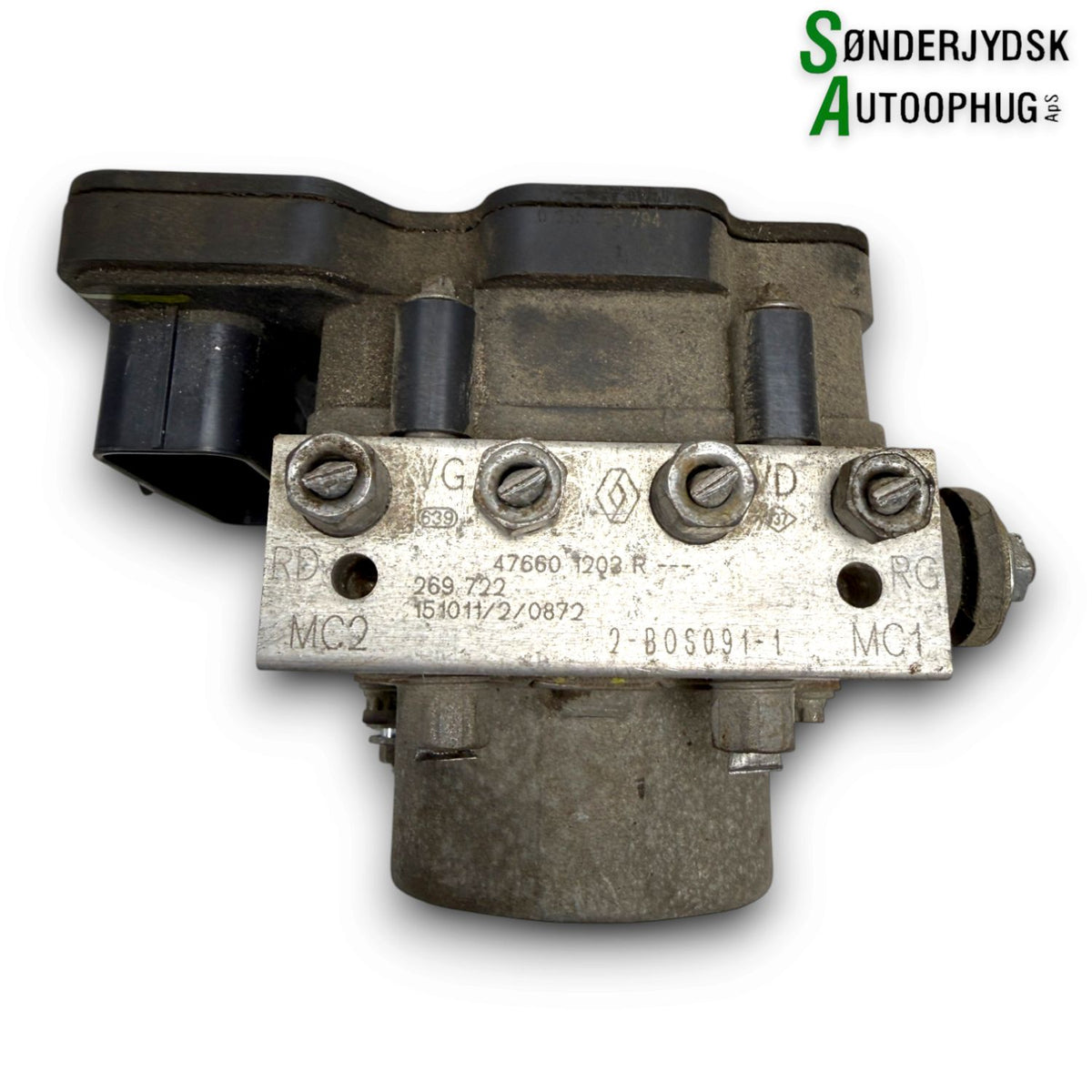 Renault Captur 1 ABS Pumpe Med OEM Nr. 476605196R Fra Renault Ophugger