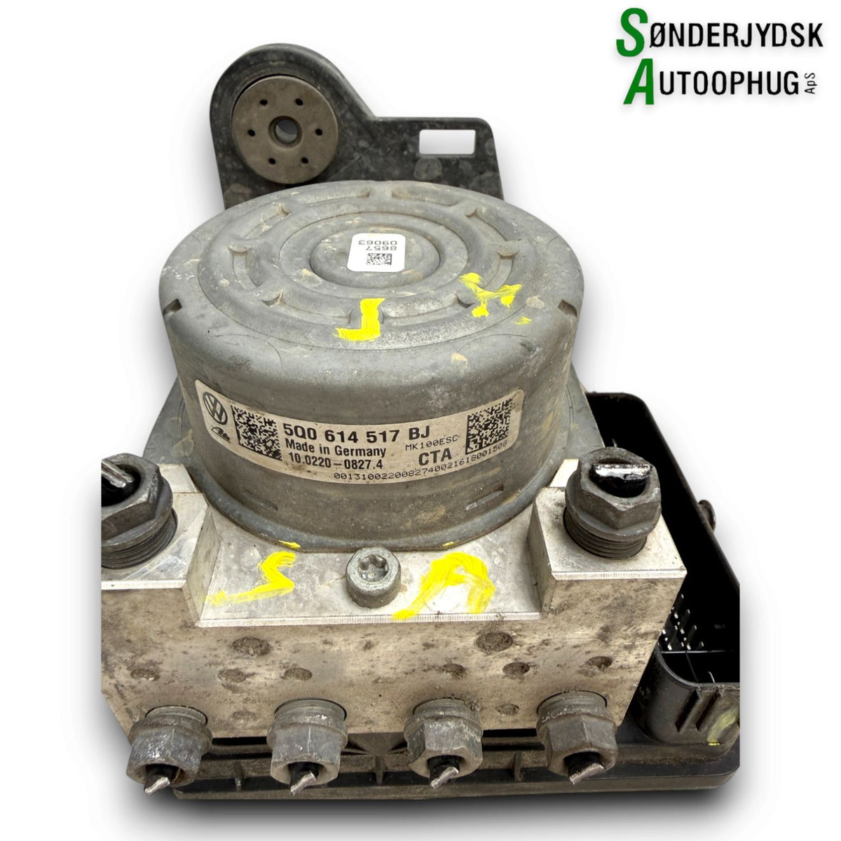 Audi A3 8V ABS Pumpe Med OEM Nr. 5Q0614517CCBEF Fra Audi Ophugger