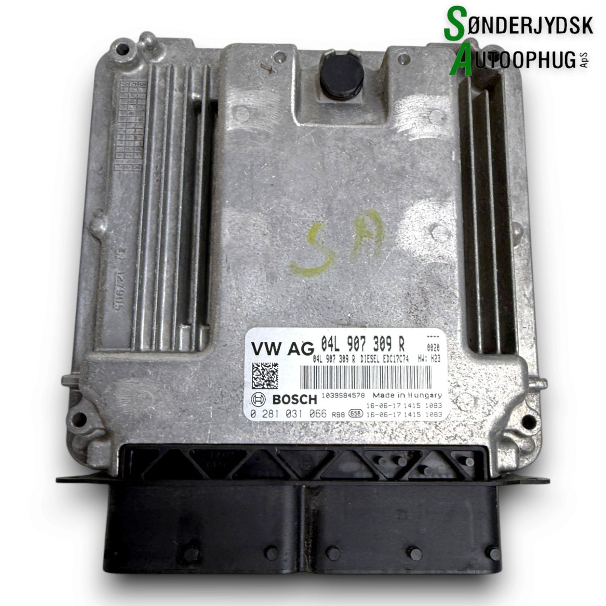 Audi A3 8V Motorstyring - Motorstyreboks - Injection Elboks Med OEM Nr. 04L906026BN8V0 Fra Audi Ophugger