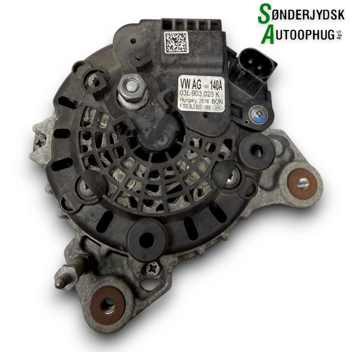 Audi A3 8V Generator Med OEM Nr. 03L903023K Fra Audi Ophugger