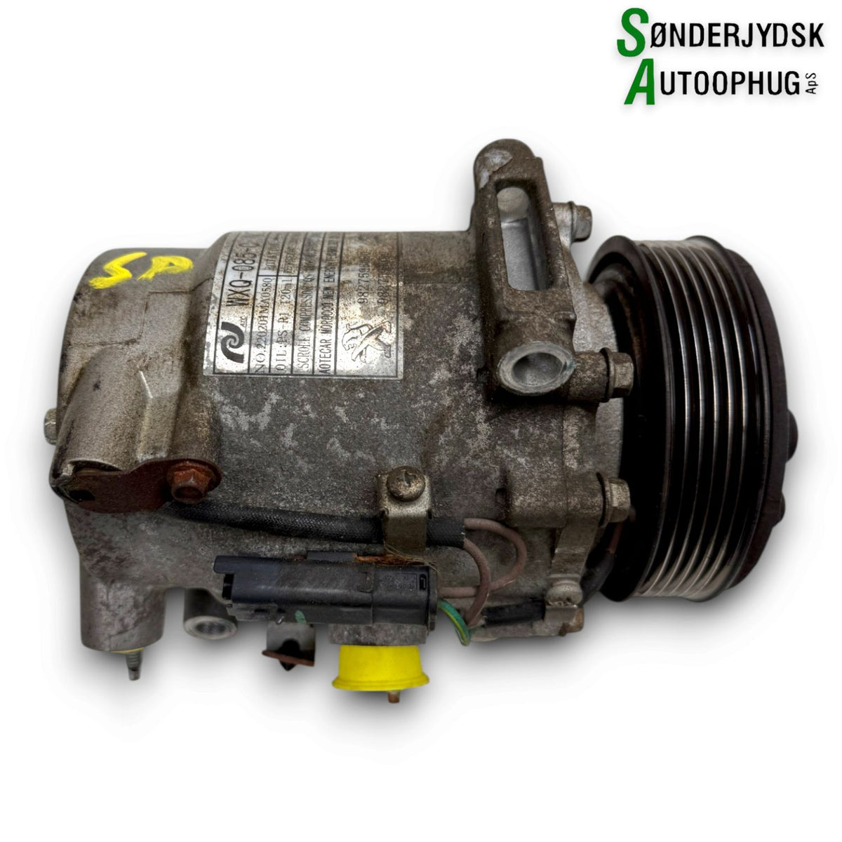 Opel Corsa F Aircondition Pumpe Med OEM Nr. 9827598380 Fra Opel Ophugger