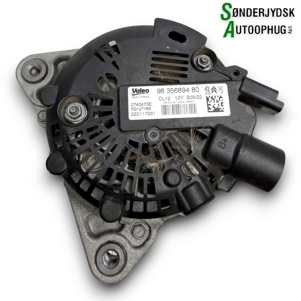 Opel Corsa F Generator Med OEM Nr. 9826574080 Fra Opel Ophugger