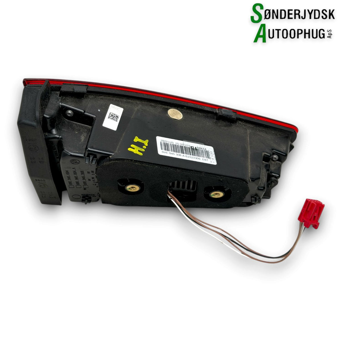 Skoda Fabia Baglygte Med OEM Nr. 6VE945308 Fra Skoda Ophugger