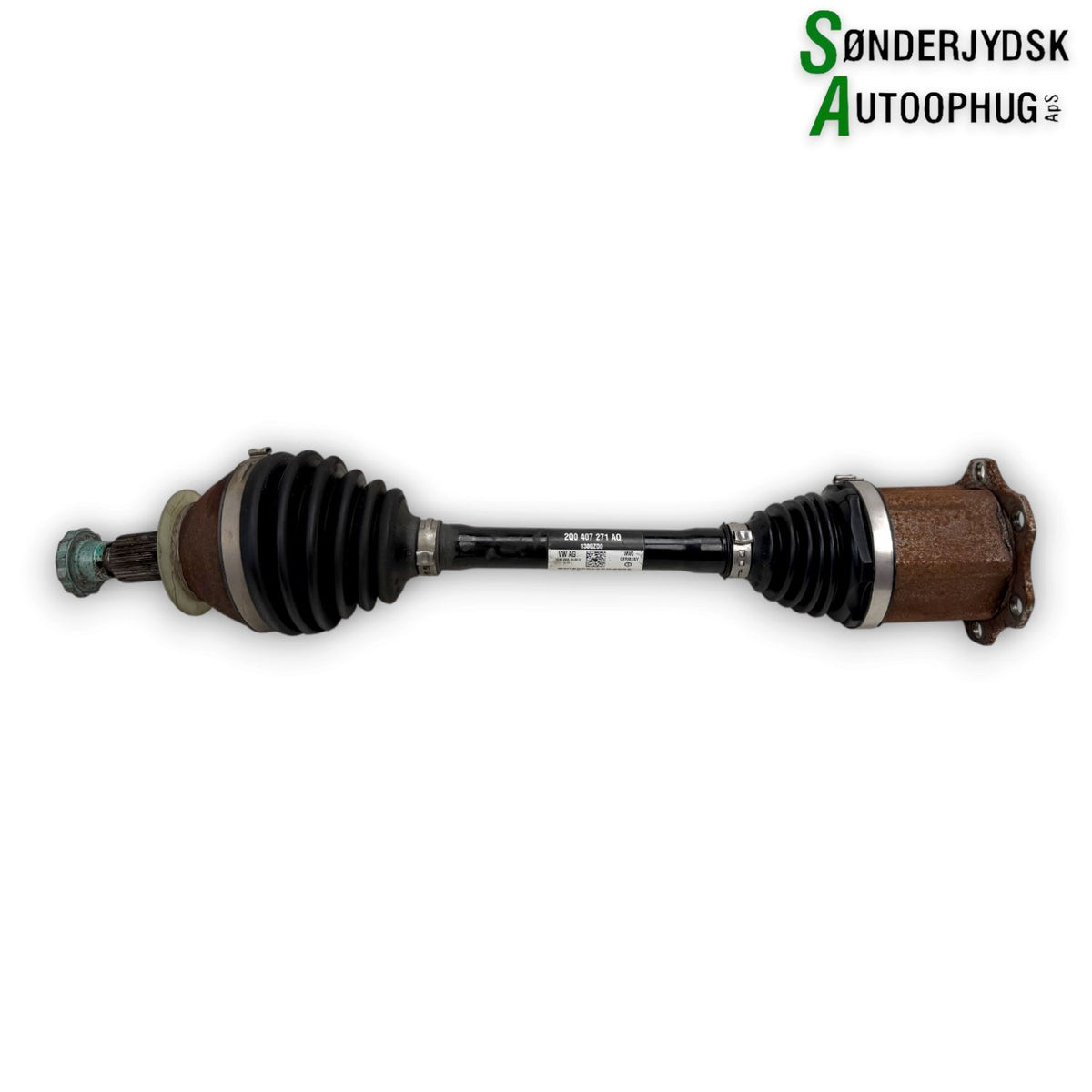 Skoda Fabia Trækaksel For V Med OEM Nr. 2Q0407271AQ Fra Skoda Ophugger