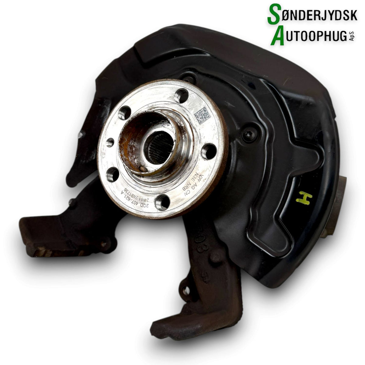 Skoda Fabia Spindel For H Med OEM Nr. 2Q0407256AG Fra Skoda Ophugger