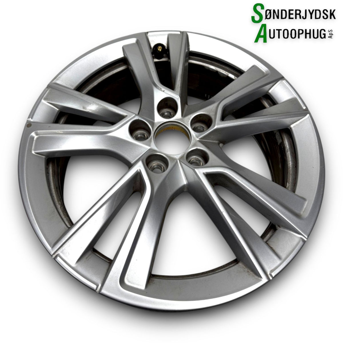 Skoda Fabia Fælg Aluminium Med OEM Nr. 6VA601025 Fra Skoda Ophugger