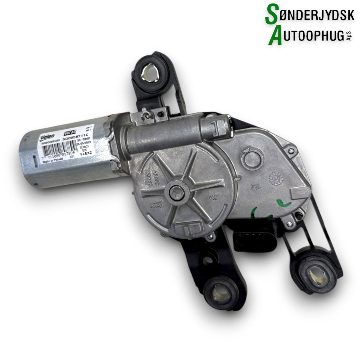 Skoda Fabia Bagrudevisker Motor Med OEM Nr. 5G0955711D Fra Skoda Ophugger