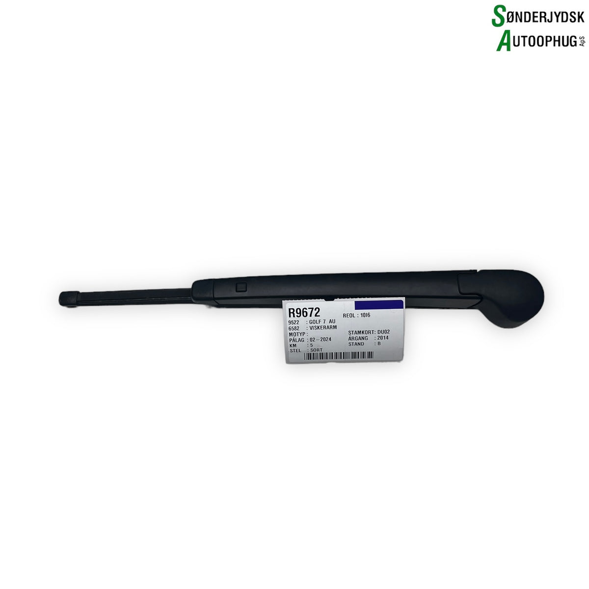 VW Golf 7 Au Viskerarm Med OEM Nr. 6R6955707B Fra VW Ophugger