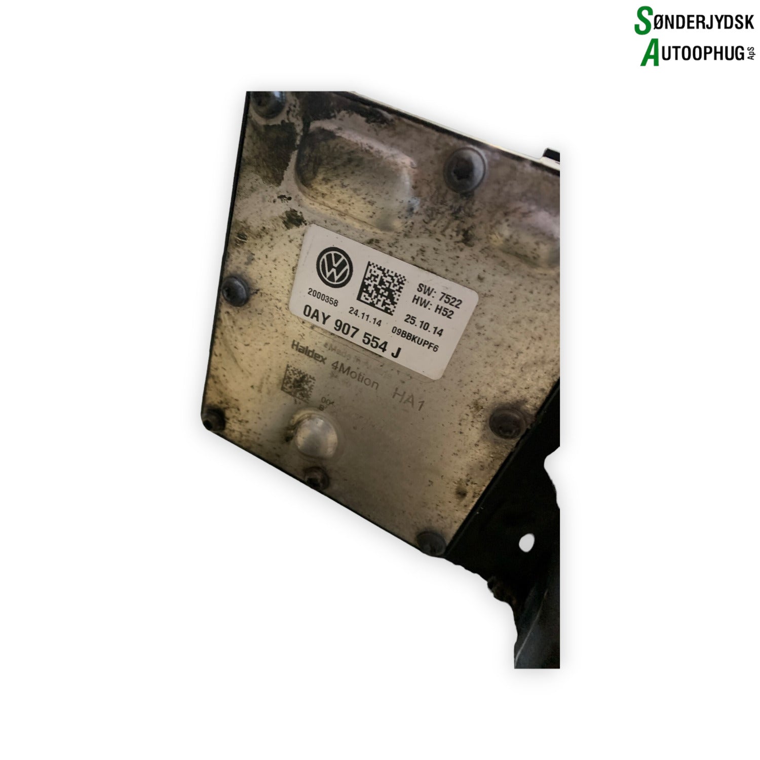 Audi Q3 Bagtøjsklump Med OEM Nr. 0AY907554J Fra Audi Ophugger