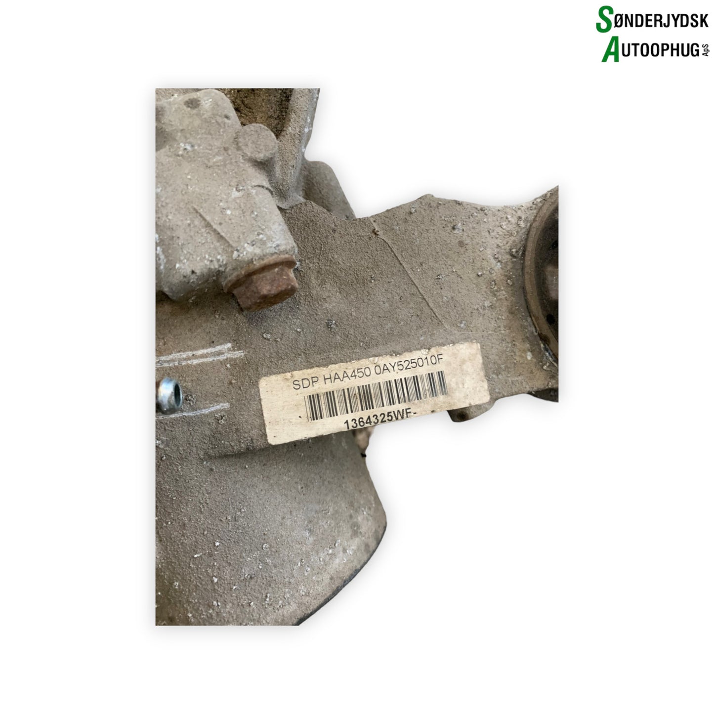 Audi Q3 8U Bagtøjsklump Med OEM Nr. 0AY907554J Fra Audi Ophugger