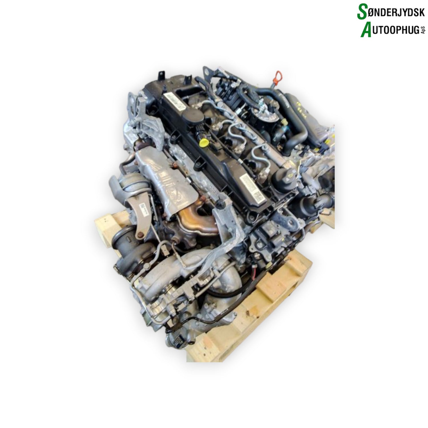 Mercedes-Benz Mercedes C W205 Motor Med OEM Nr. A651010931880 Fra Mercedes-Benz Ophugger