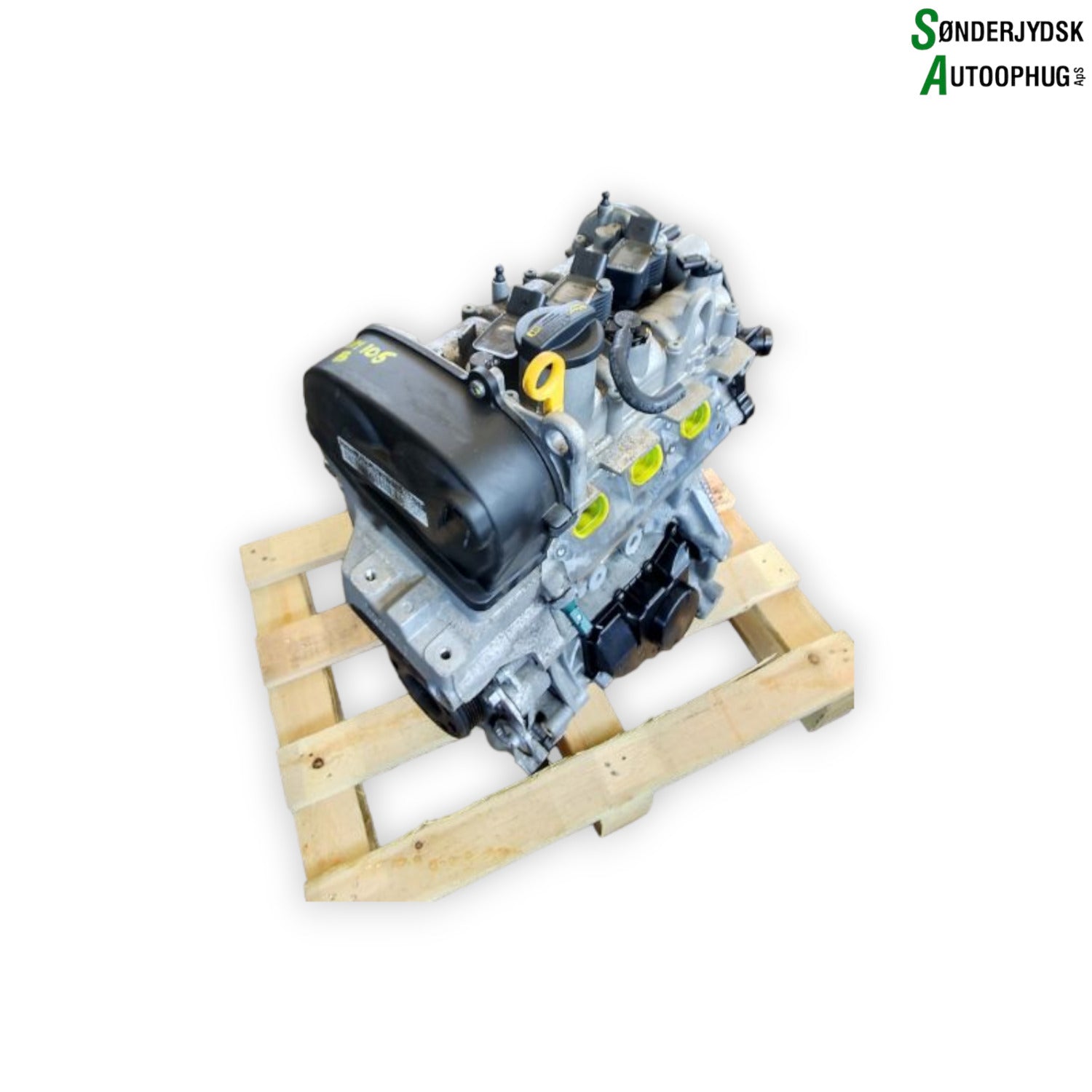 Skoda Citigo Motor Med OEM Nr. CHY Fra Skoda Ophugger