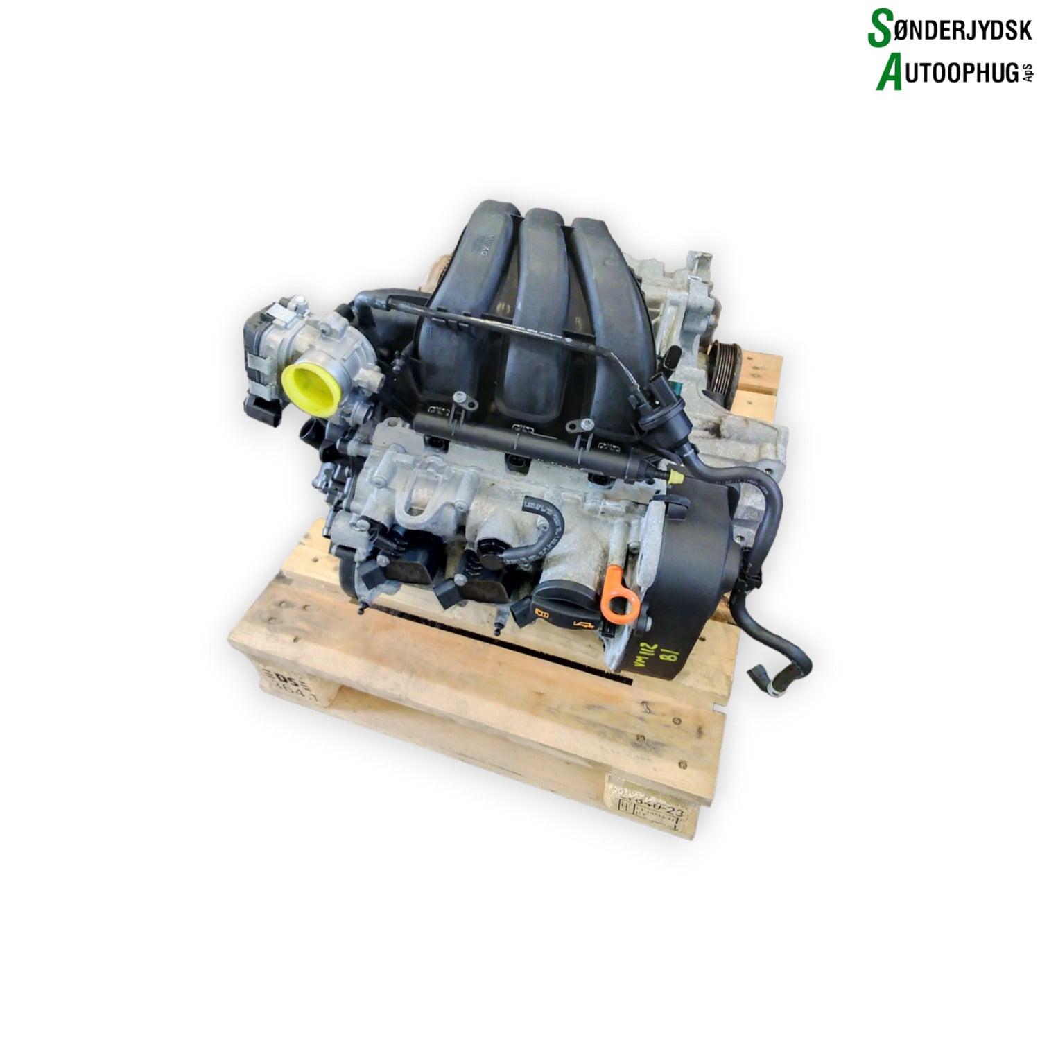 Skoda Citigo Motor Med OEM Nr. CHYA Fra Skoda Ophugger