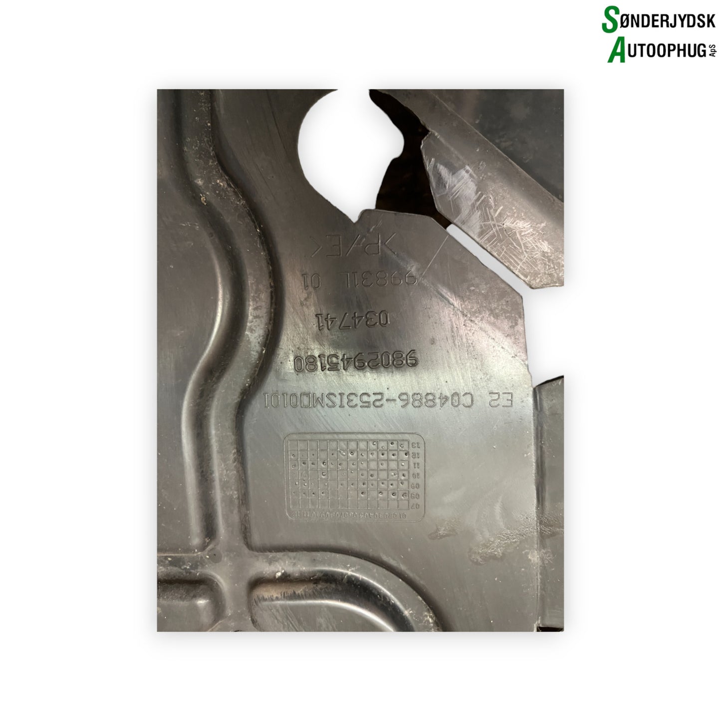 Citroen C3 Picasso Luftindtag For Med OEM Nr. 9802945180 Fra Citroen Ophugger