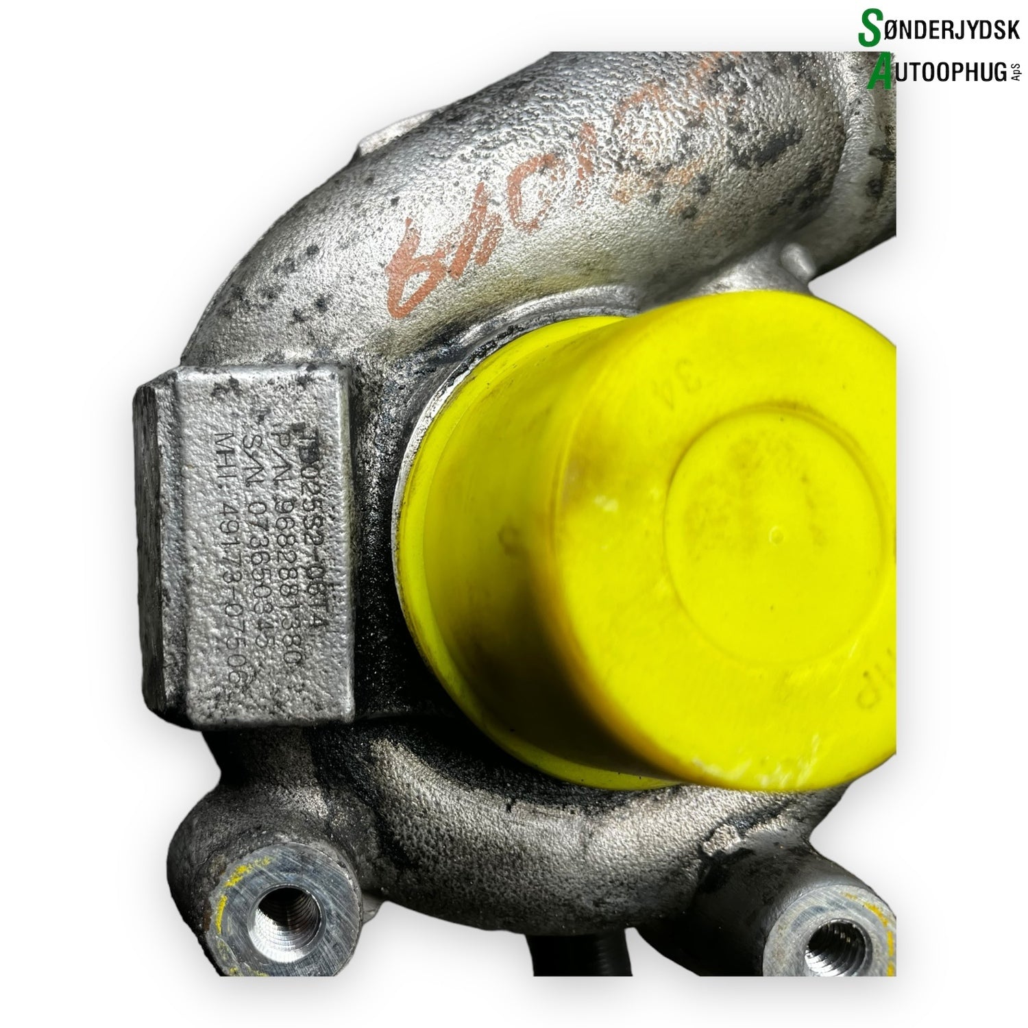 Ford Focus Turbolader Med OEM Nr. 9682881380 Fra Ford Ophugger