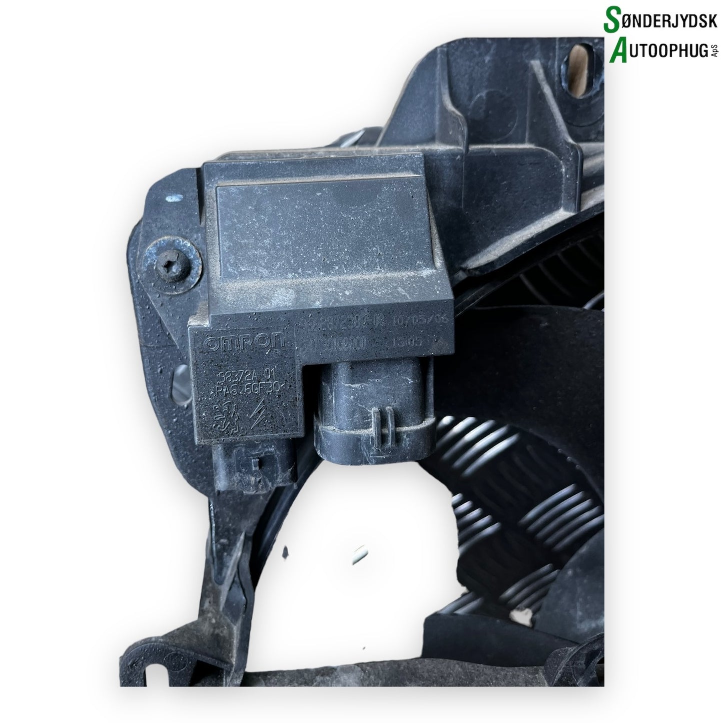 Citroen C3 II Kølerblæser El Med OEM Nr. 9801666680 Fra Citroen Ophugger
