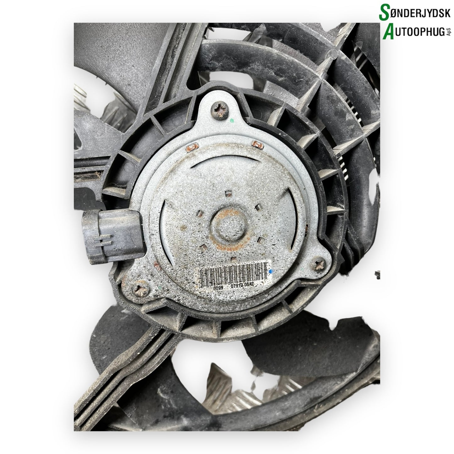 Citroen C3 II Kølerblæser El Med OEM Nr. 1253Q0 Fra Citroen Ophugger