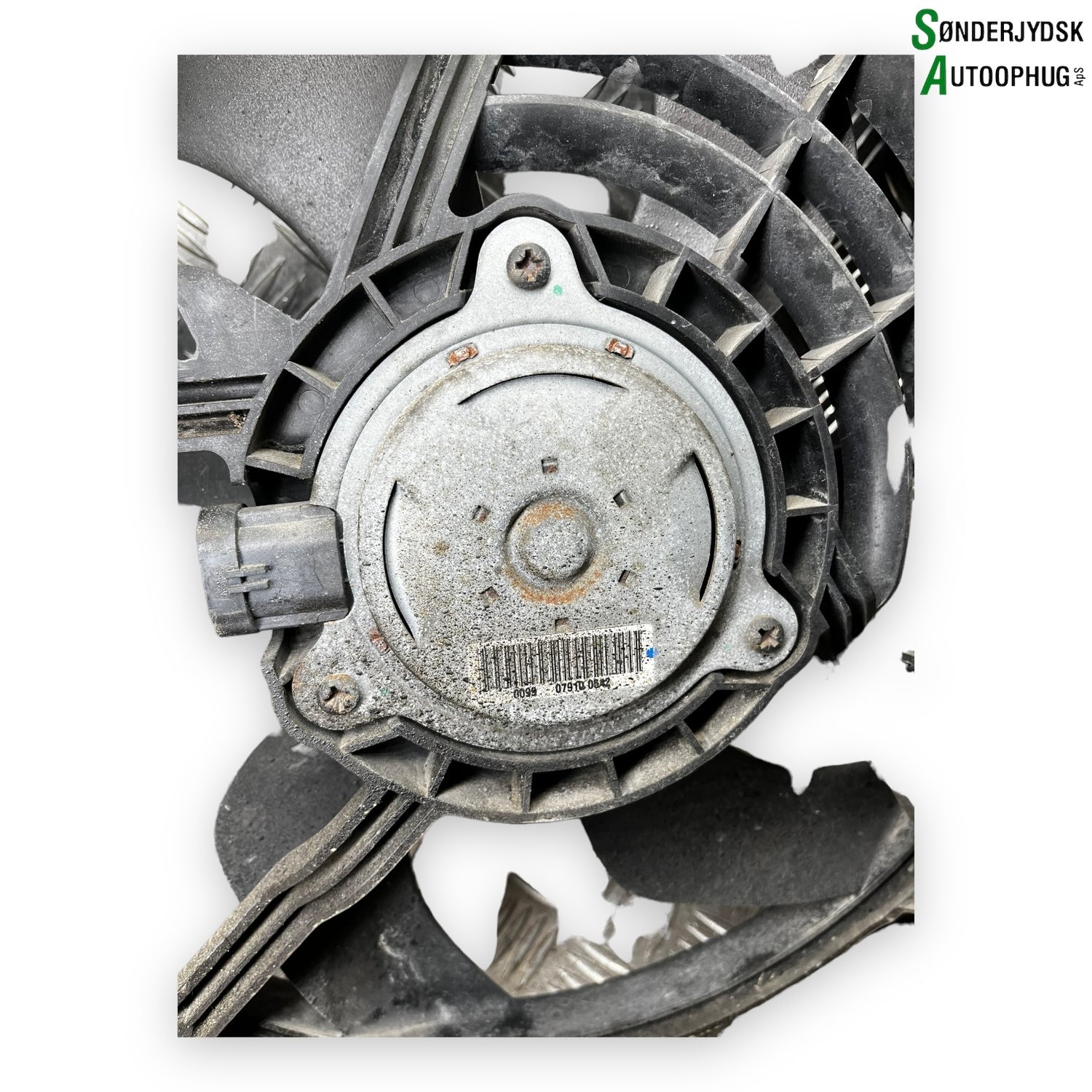 Citroen C3 II Kølerblæser El Med OEM Nr. 1253Q0 Fra Citroen Ophugger