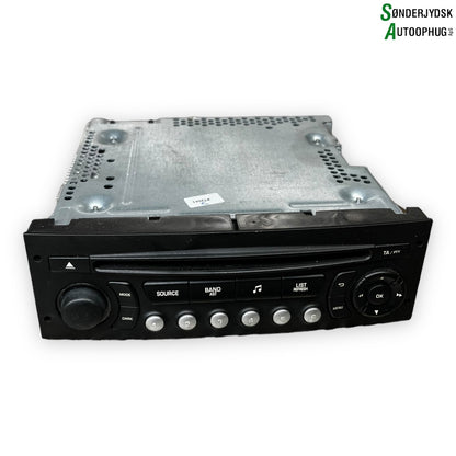 Citroen C3 II Radio M/Cd Med OEM Nr. 6564ZT Fra Citroen Ophugger