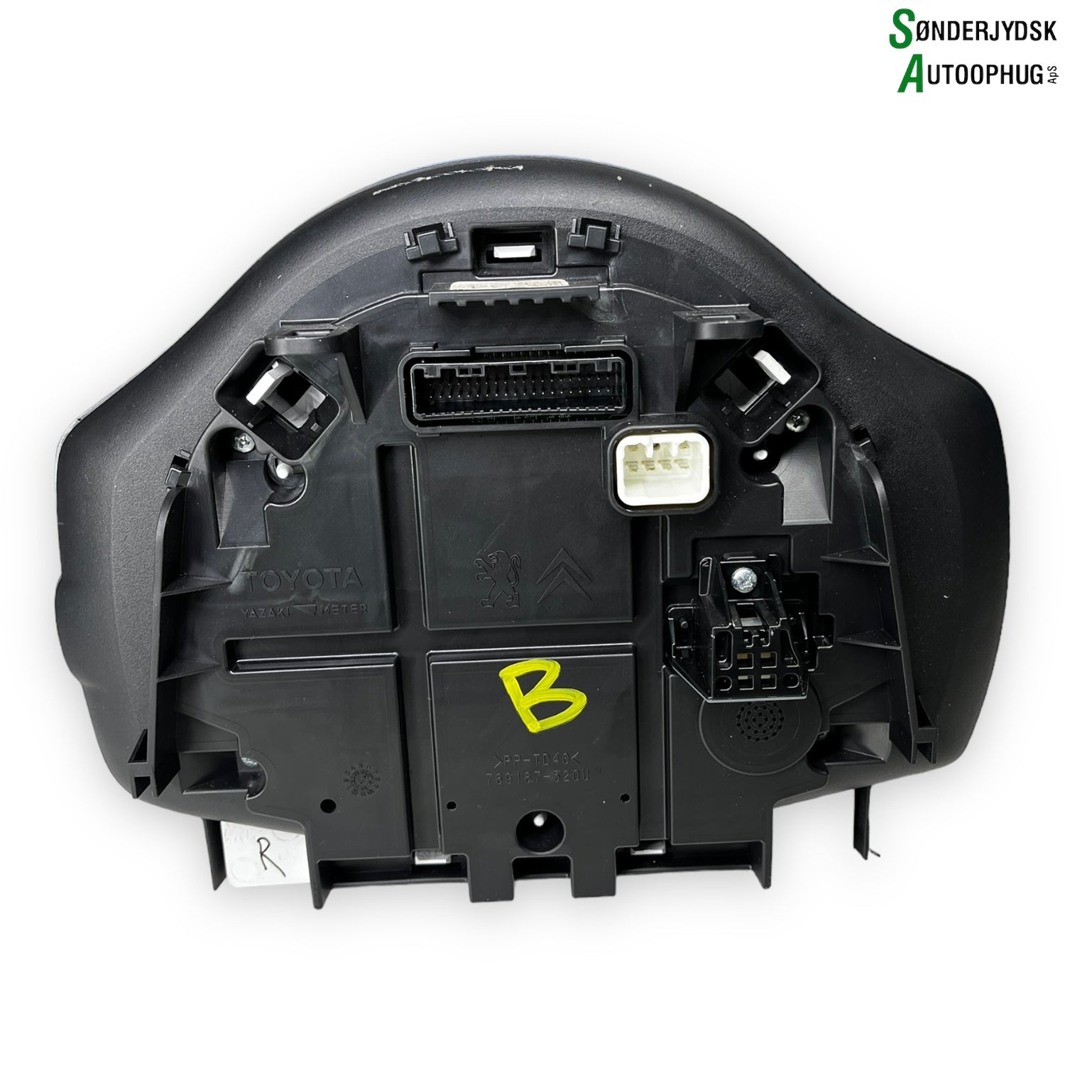 Toyota Aygo Speedometer - Instrument Med OEM Nr. 769167320U Fra Toyota Ophugger