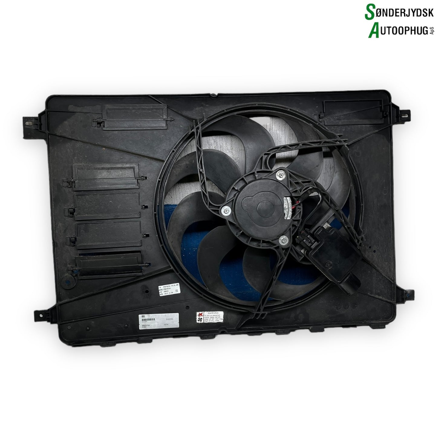 Ford Mondeo 4 Kølerblæser El Med OEM Nr. 1593900 Fra Ford Ophugger