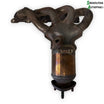 VW Polo 6R Katalysator Med OEM Nr. 6R0254500KV Fra VW Ophugger