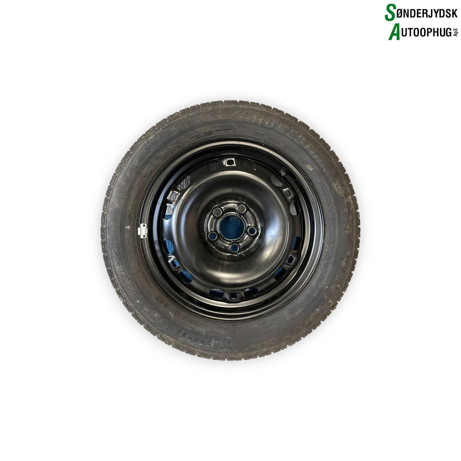 VW Polo 6R Reservehjul Med OEM Nr. BRIDGESTONE Fra VW Ophugger