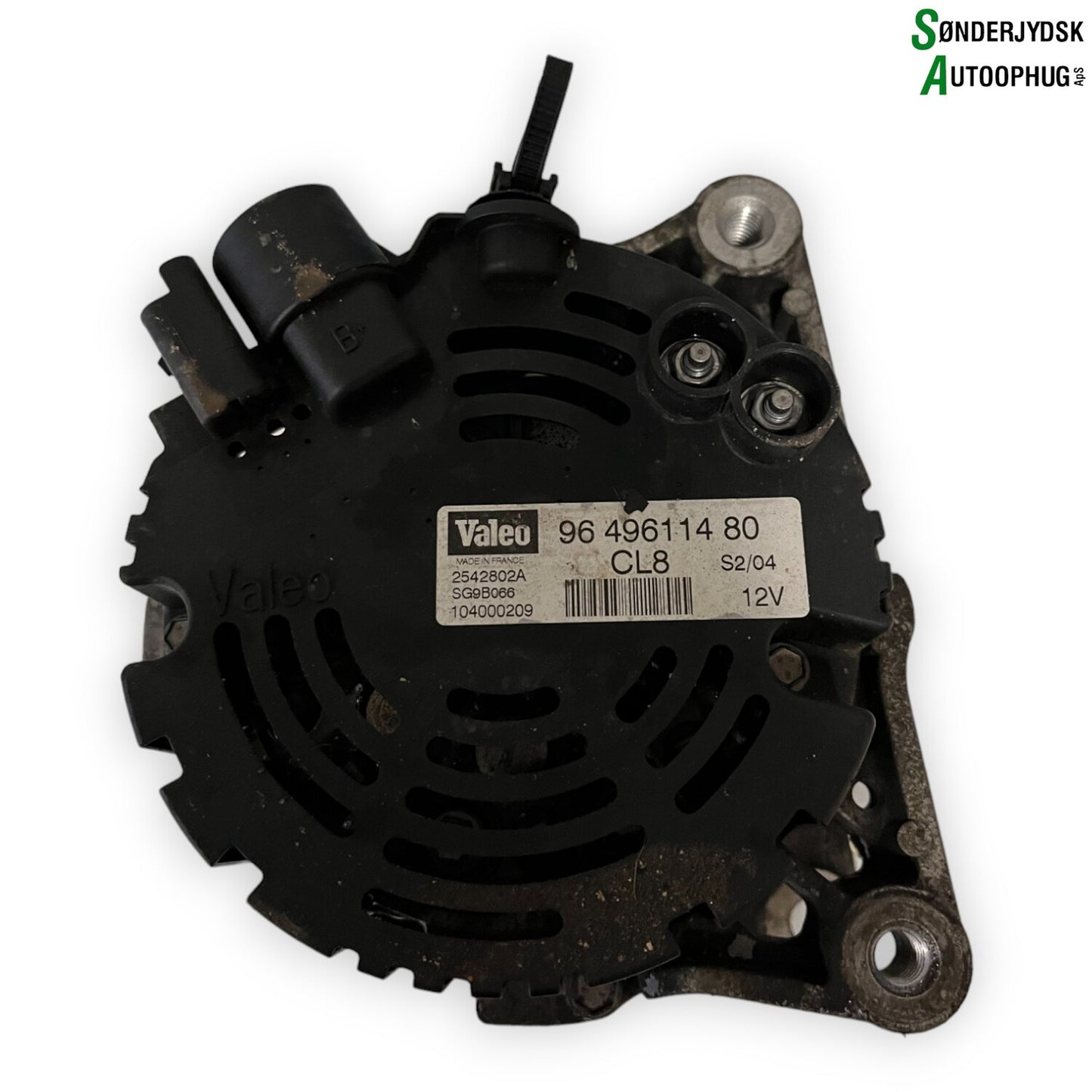 Peugeot 406 Generator Med OEM Nr. 9649611480 Fra Peugeot Ophugger