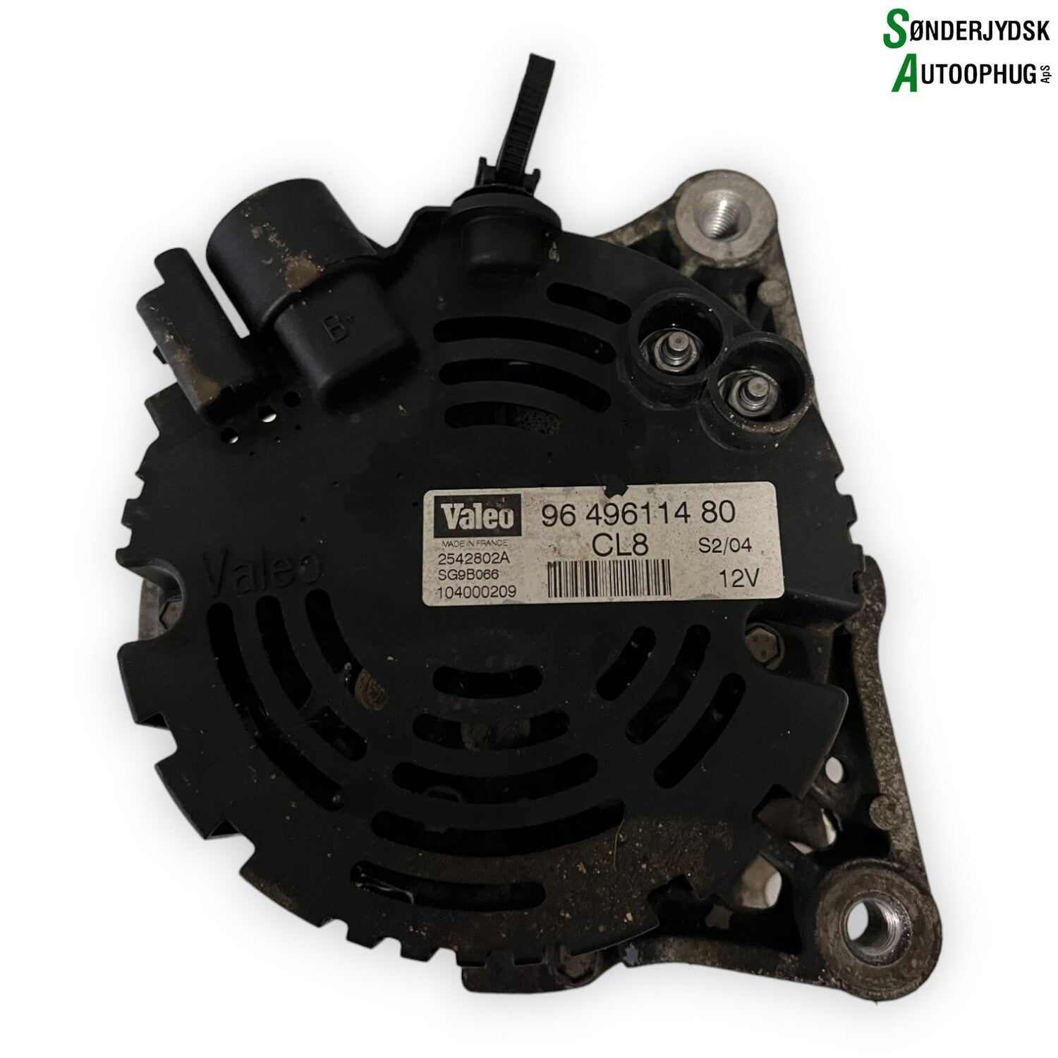 Peugeot 406 Generator Med OEM Nr. 9649611480 Fra Peugeot Ophugger