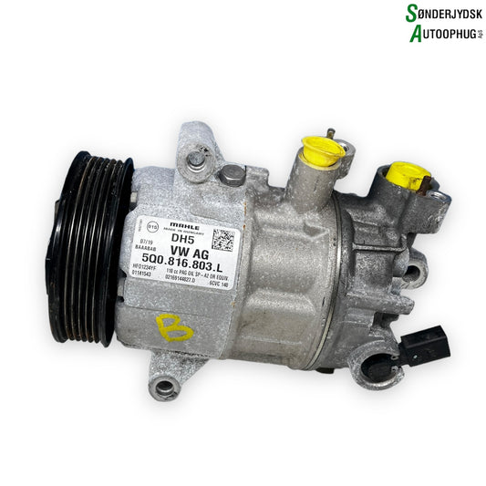 Skoda Fabia Aircondition Pumpe Med OEM Nr. 5Q0816803D Fra Skoda Ophugger