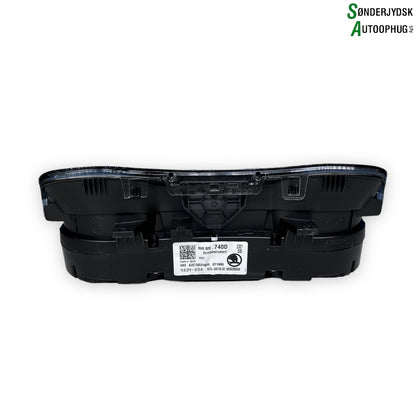 Skoda Fabia Speedometer - Instrument Med OEM Nr. 6V0920740D Fra Skoda Ophugger