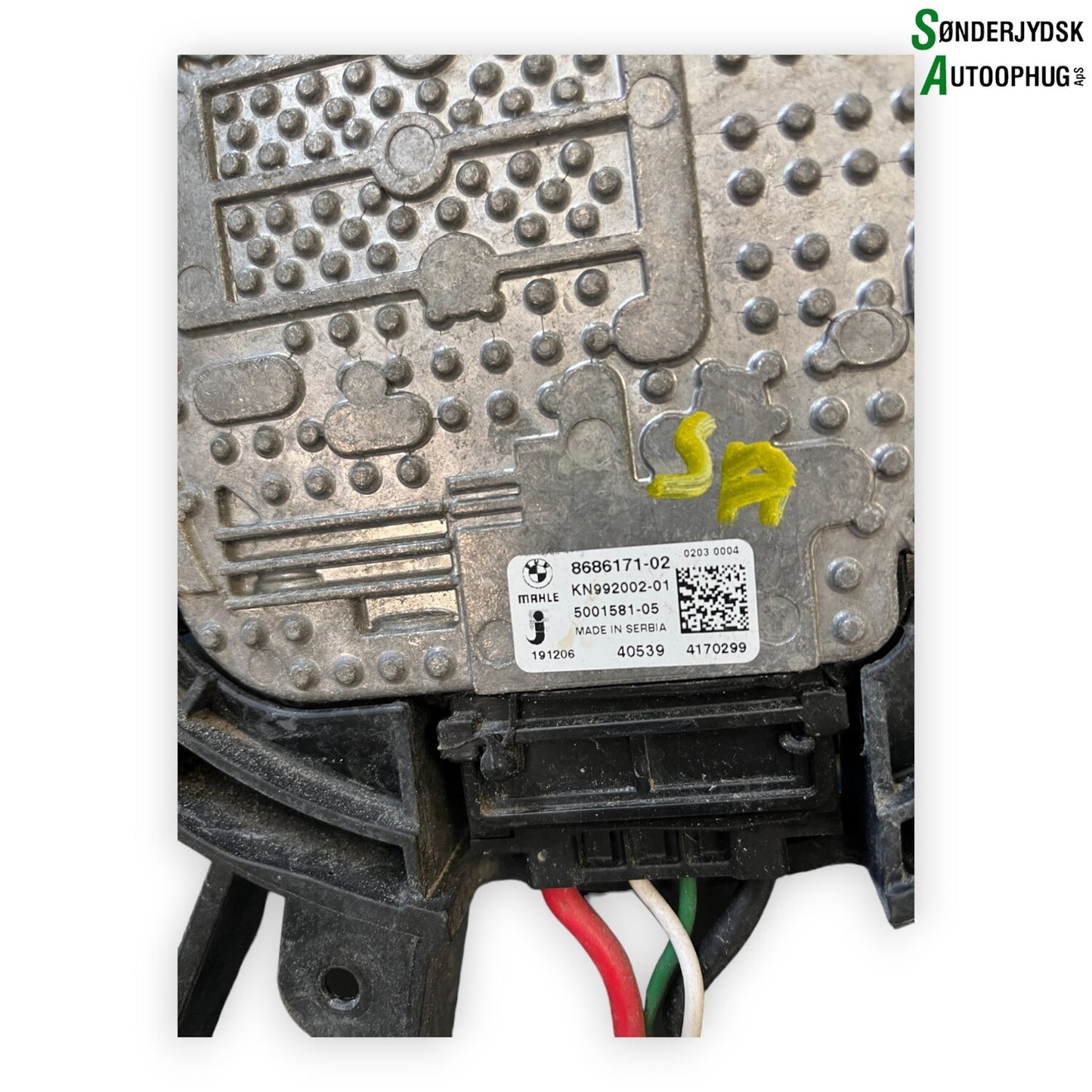 BMW X3 G01 Kølerblæser El Med OEM Nr. 17428472321 Fra BMW Ophugger