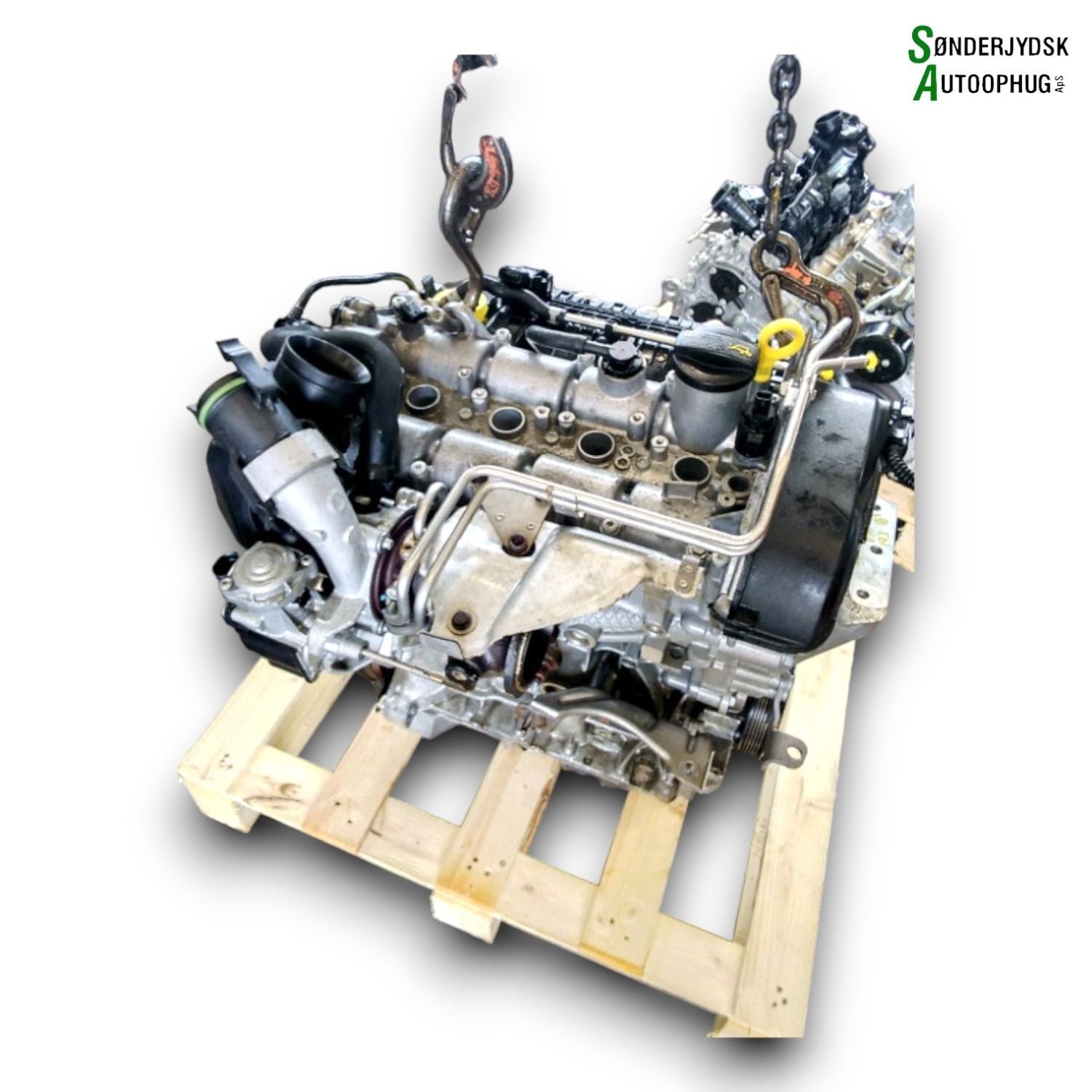 Skoda Fabia Motor Med OEM Nr. 04E100098X Fra Skoda Ophugger