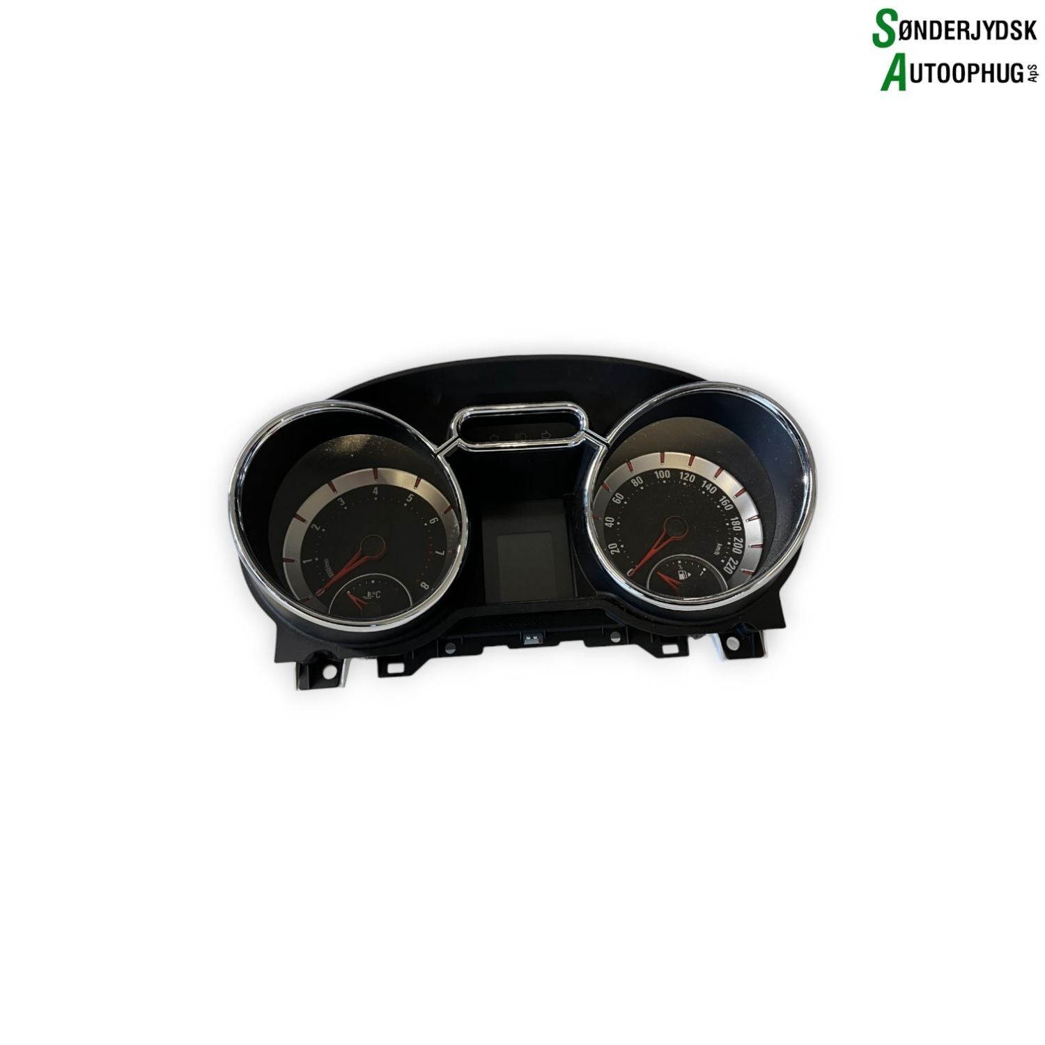 Opel Adam Speedometer - Instrument Med OEM Nr. 13433293 Fra Opel Ophugger