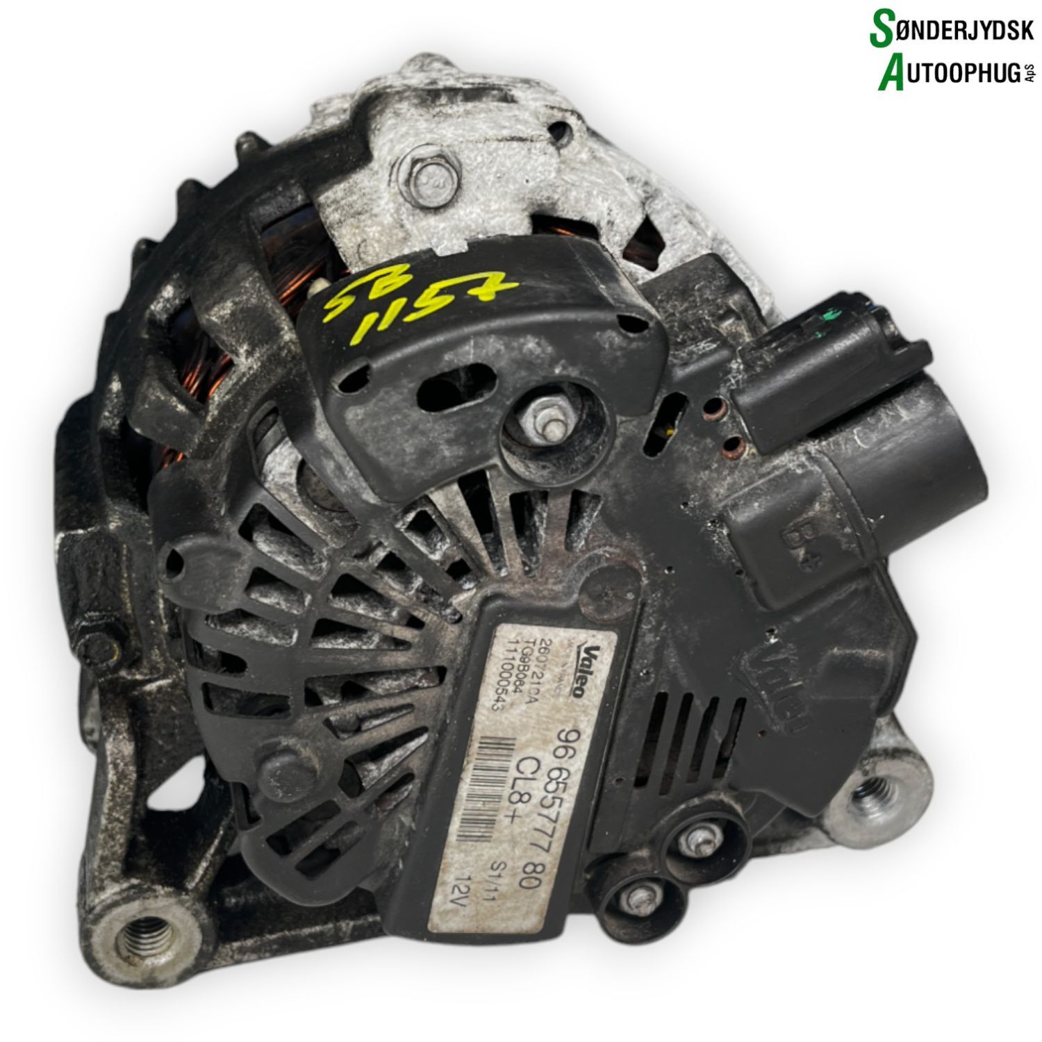 Peugeot 206+ Generator Med OEM Nr. 9654343080 Fra Peugeot Ophugger