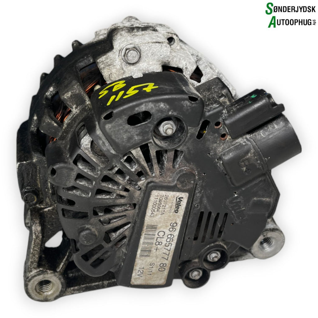 Peugeot 206+ Generator Med OEM Nr. 9638275980 Fra Peugeot Ophugger