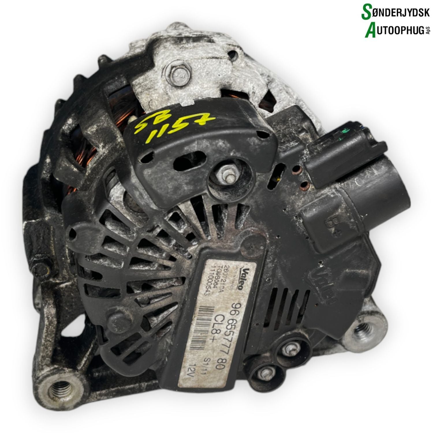 Peugeot 206+ Generator Med OEM Nr. 9633782680 Fra Peugeot Ophugger