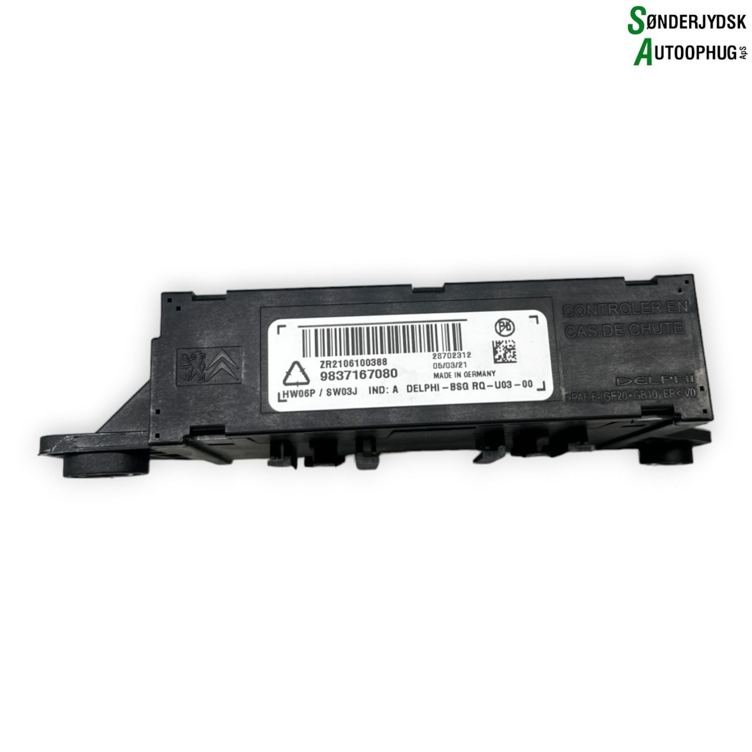 Opel Grandland Anhængertræk Box Med OEM Nr. 9837167080 Fra Opel Ophugger