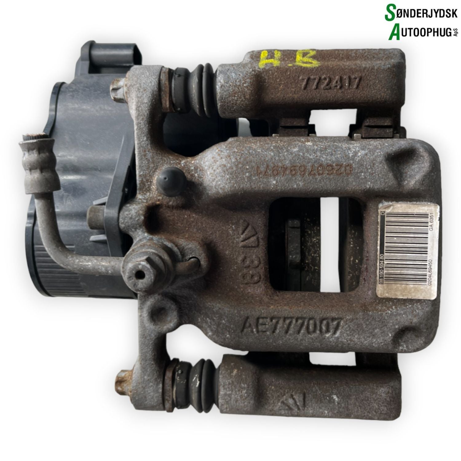 Opel Grandland Bremsekaliber Hb Med OEM Nr. 1608998980 Fra Opel Ophugger