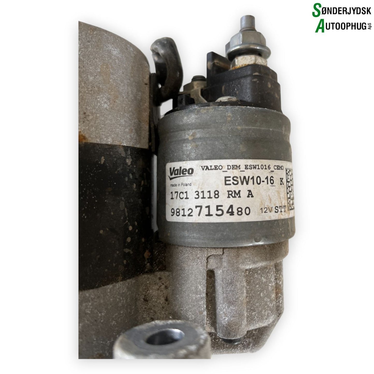 Opel Grandland Starter Med OEM Nr. 9812715480 Fra Opel Ophugger
