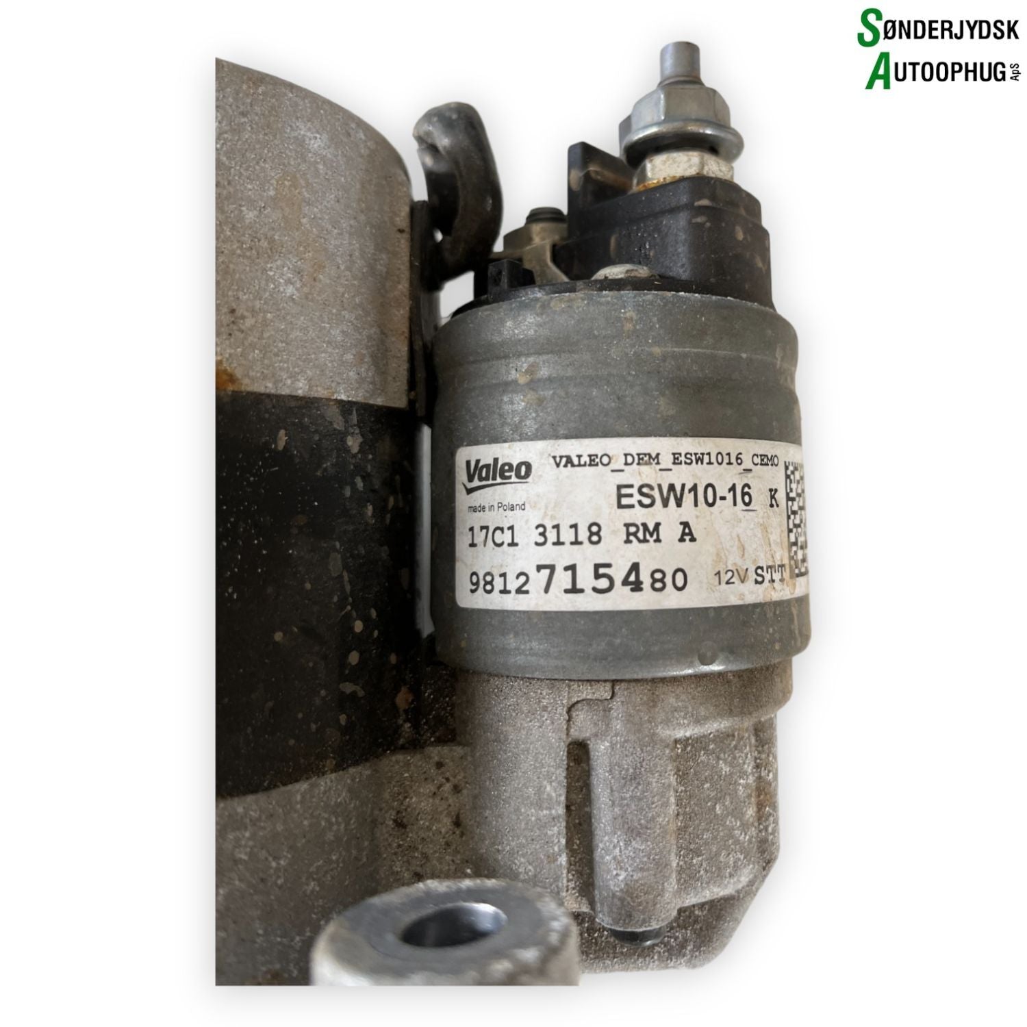 Opel Grandland Starter Med OEM Nr. 03648977 Fra Opel Ophugger
