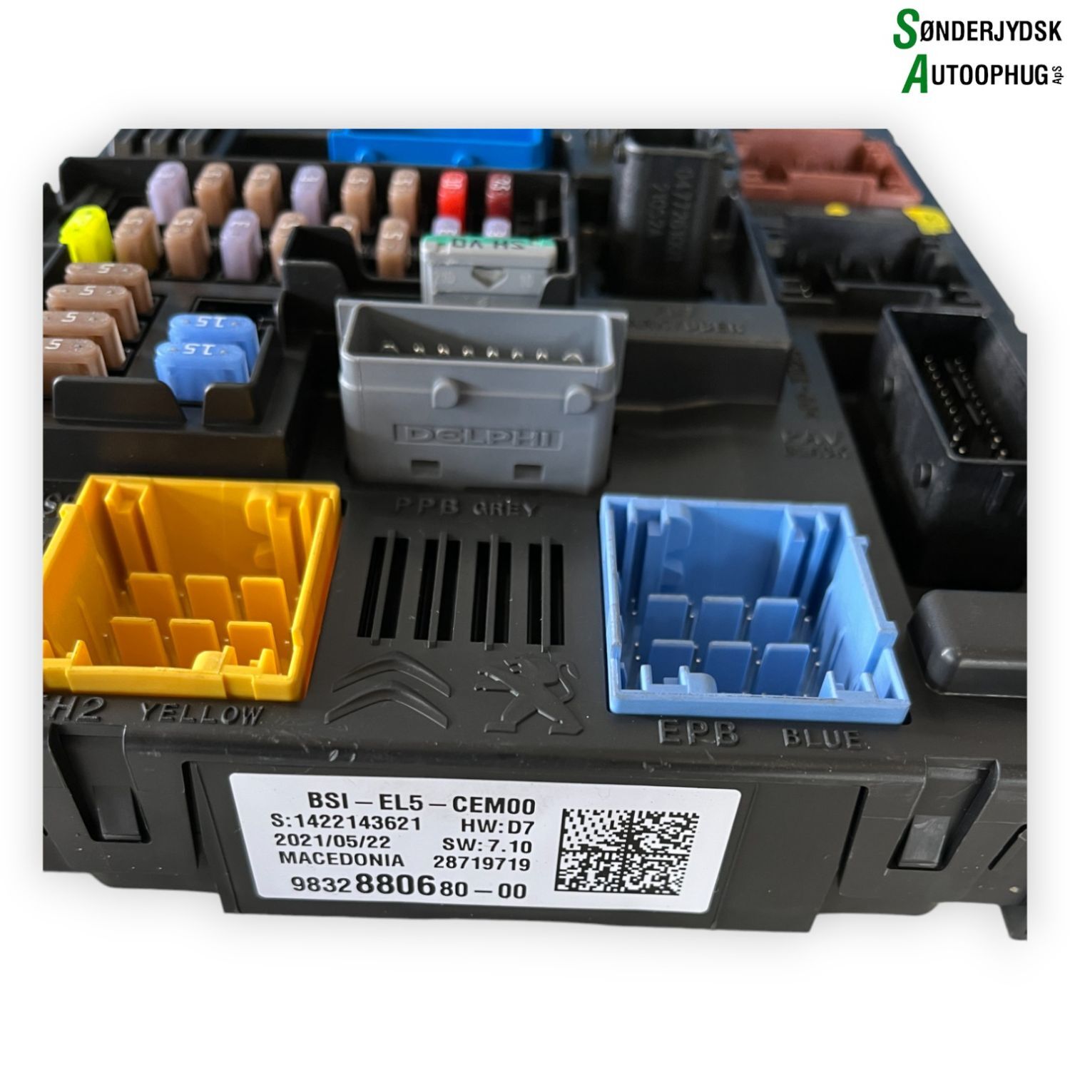 Opel Grandland Startspærre Med OEM Nr. 983288068000 Fra Opel Ophugger