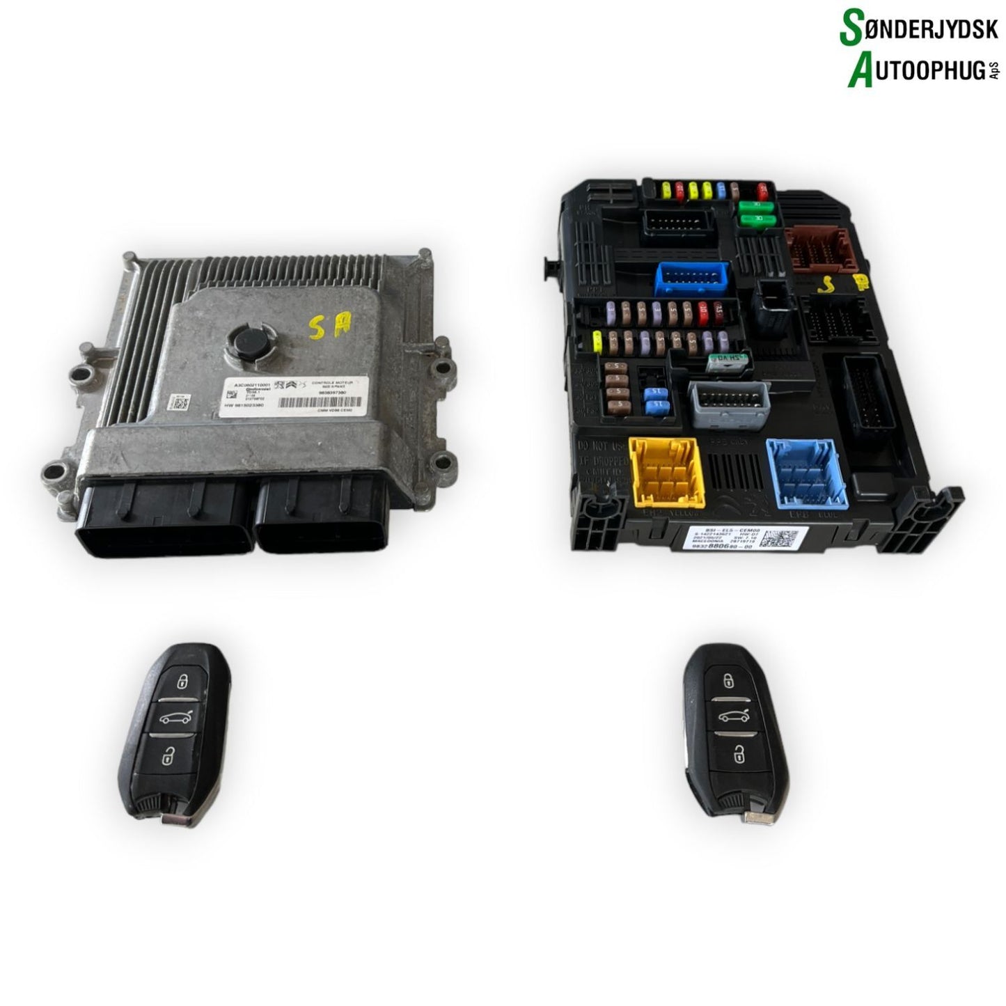 Opel Grandland Startspærre Med OEM Nr. 983288068000 Fra Opel Ophugger