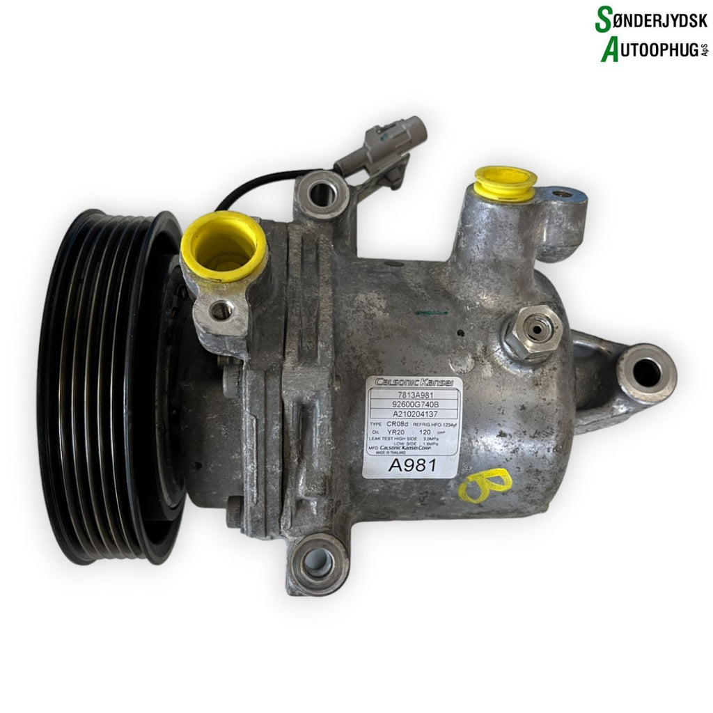 Mitsubishi Space Star Aircondition Pumpe Med OEM Nr. 7813A981 Fra Mitsubishi Ophugger