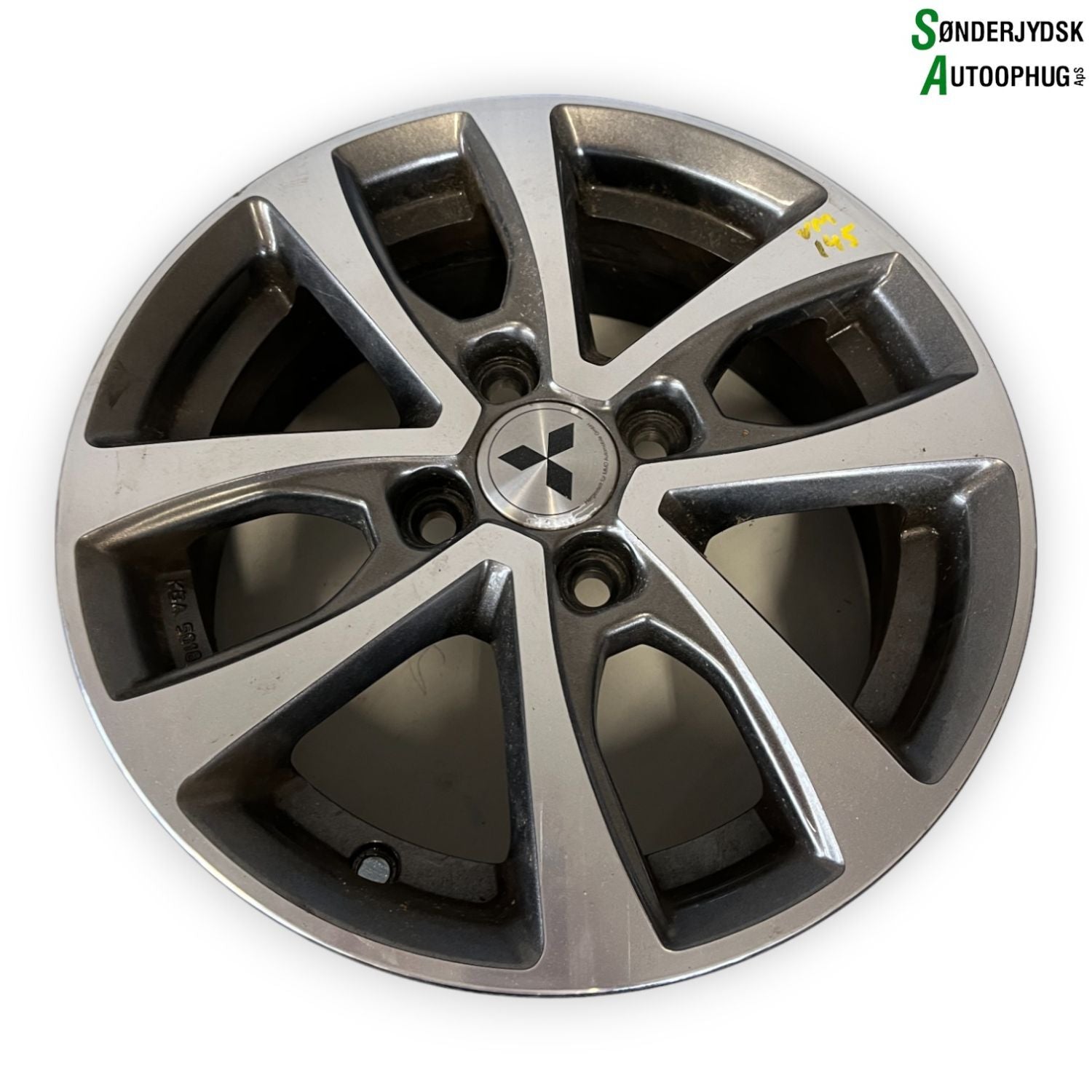 Mitsubishi Space Star Fælg Aluminium Med OEM Nr. KBA50187 Fra Mitsubishi Ophugger