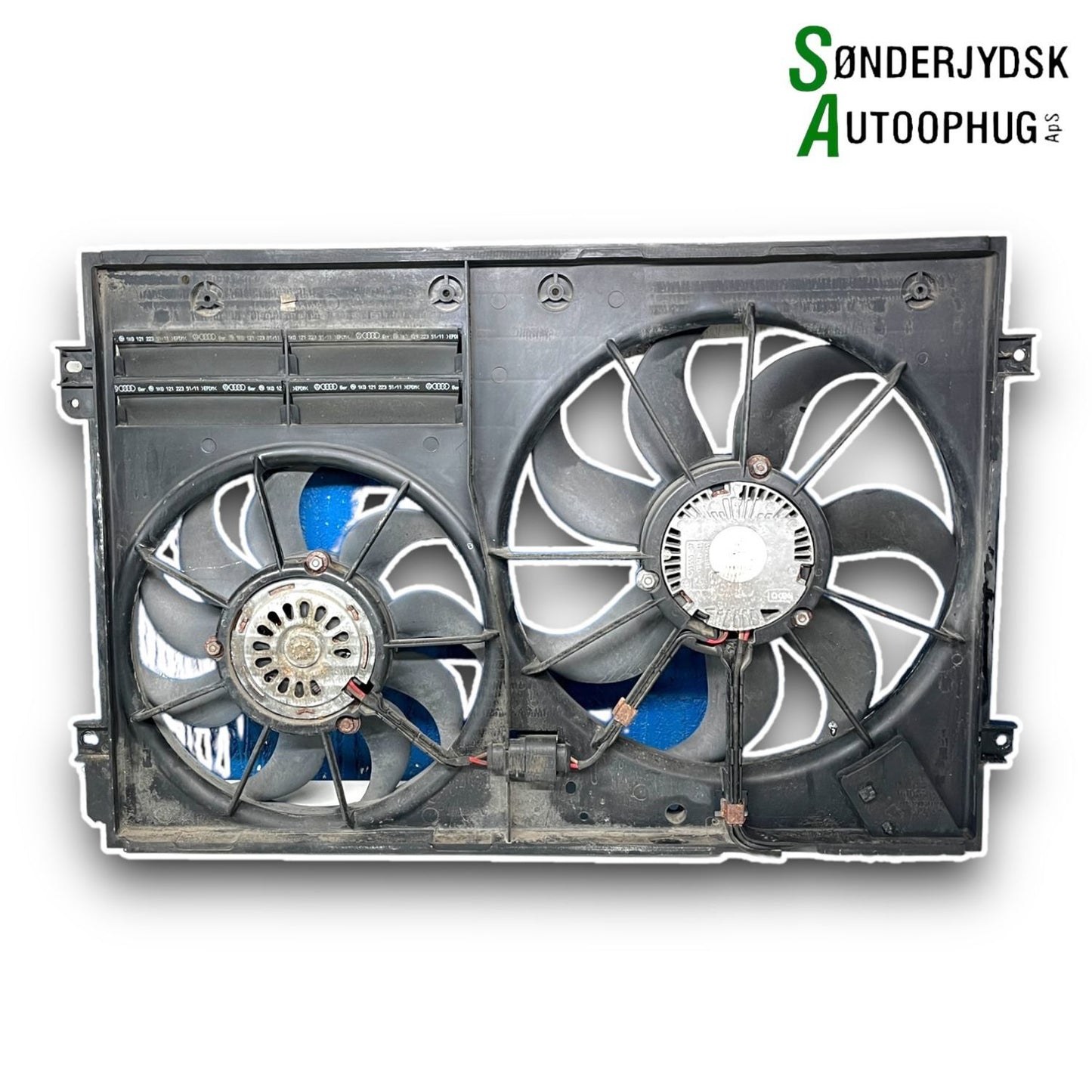 VW Golf 6 1K Kølerblæser El Med OEM Nr. 1K0121207BC Fra VW Ophugger
